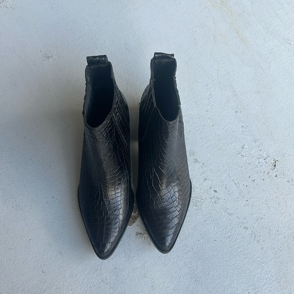 Leather Short Boots